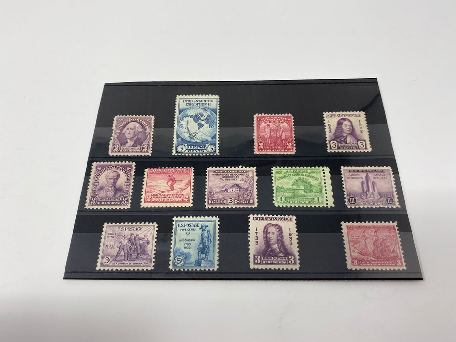 USPS 1932-1934 Commemoratives Stamp Collection Gift Set US Stamp