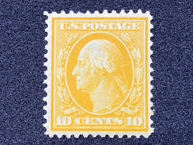 #338 10c Washington Brilliant color. Mint Vf/Xf NH - US Stamp