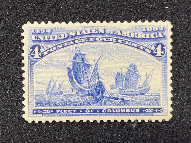 #233 4c Columbian Very choice. Mint XF NH - US Stamp