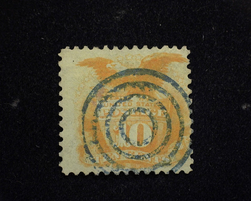 #116 Good color with target cancel. F Used US Stamp