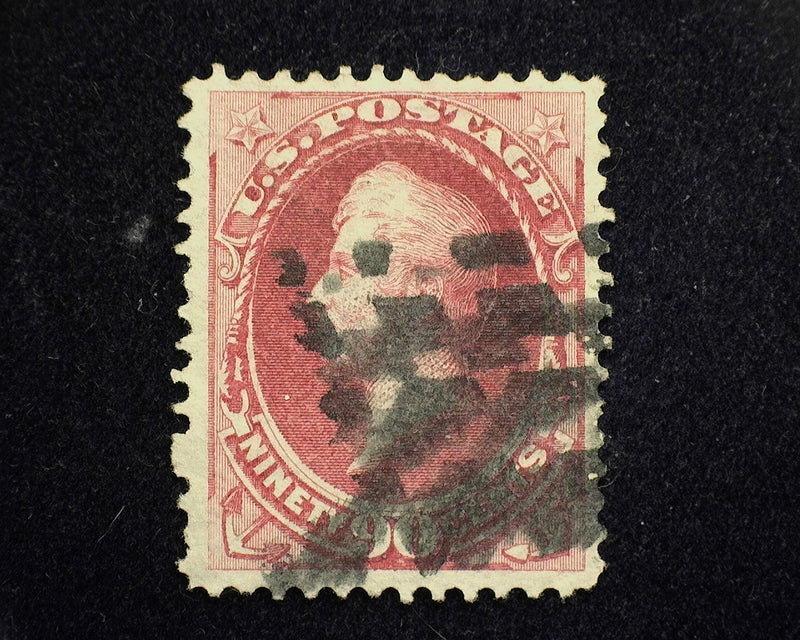 #155 Great color choice stamp. Vf/Xf Used - US Stamp