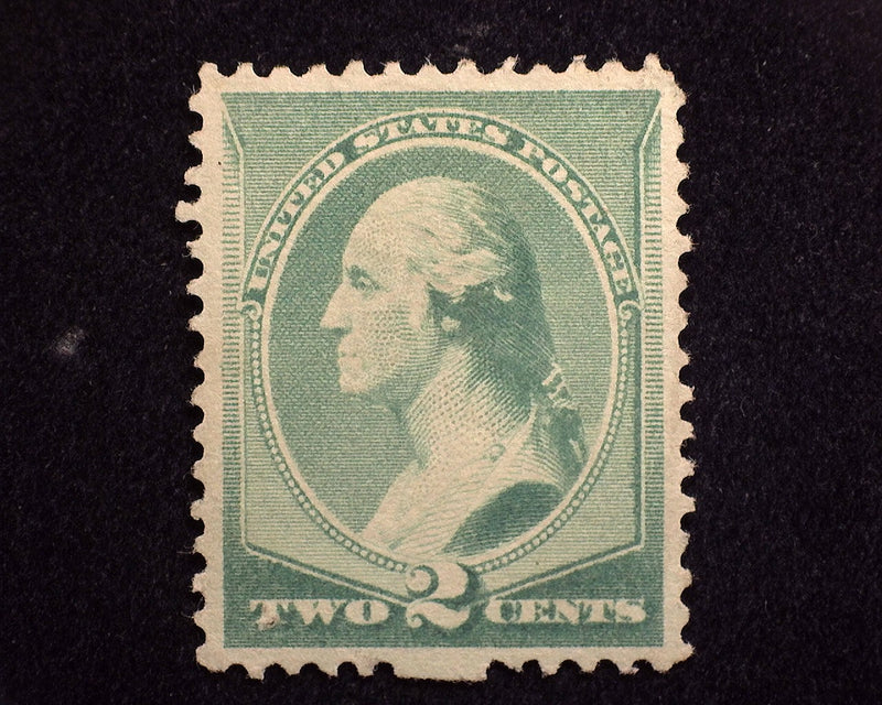 #213 No gum XF/Sup Used - US Stamp