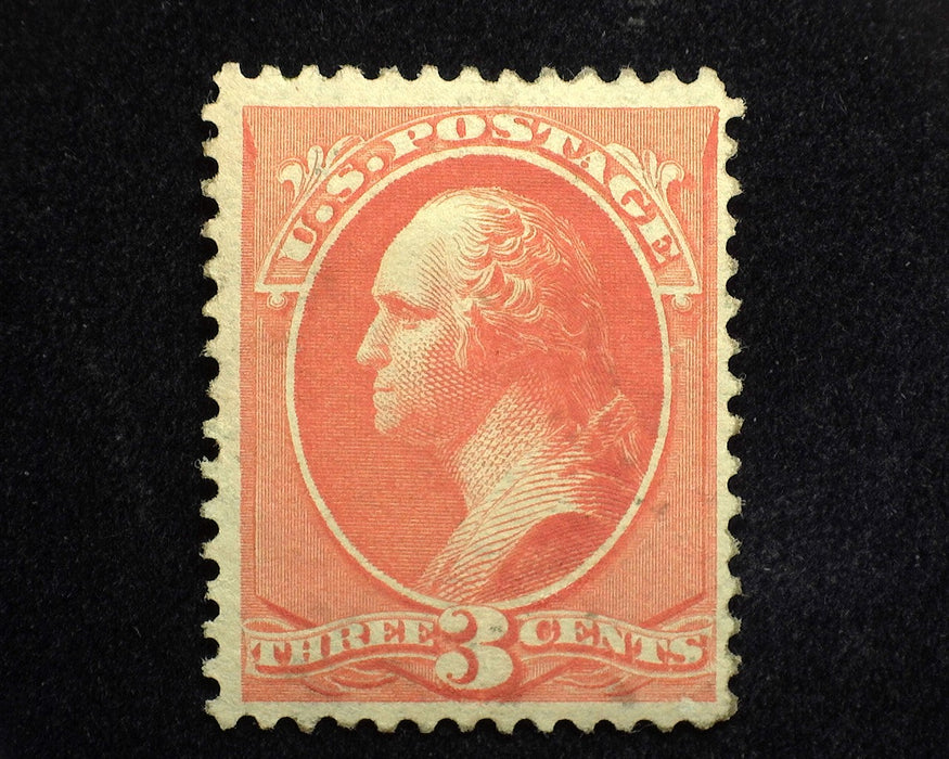 #214 Part original gum. Mint F/VF US Stamp