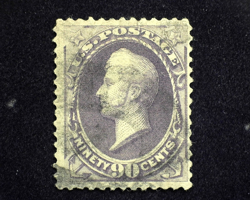 #218 Good color. F/VF Used - US Stamp