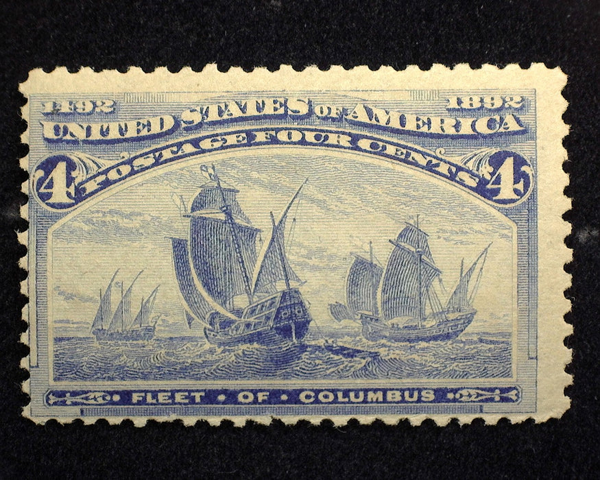 #233 4 Cent Columbian Mint F NH US Stamp