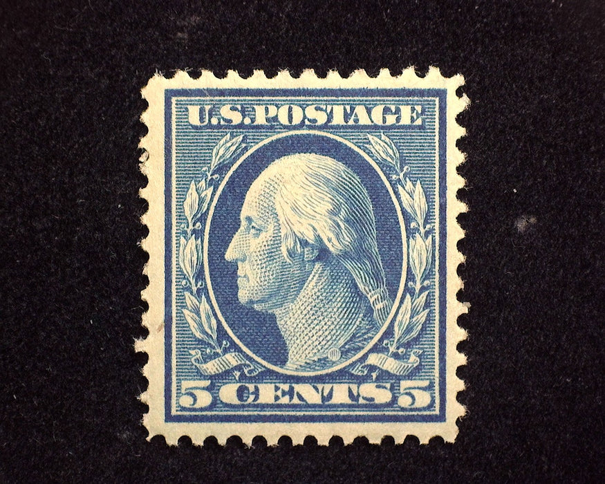 #335 5c Washington Mint VF/XF LH US Stamp