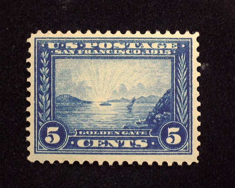 #399 5c Panama Pacific Deep color. Mint Vf/Xf NH US Stamp