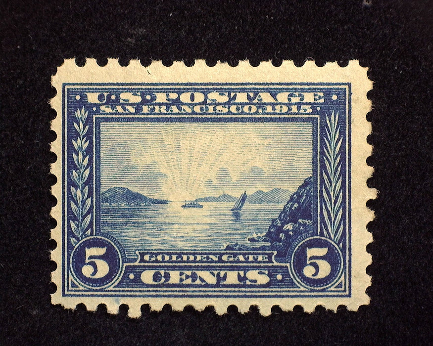 #403 5c Panama Pacific Mint F/VF LH US Stamp