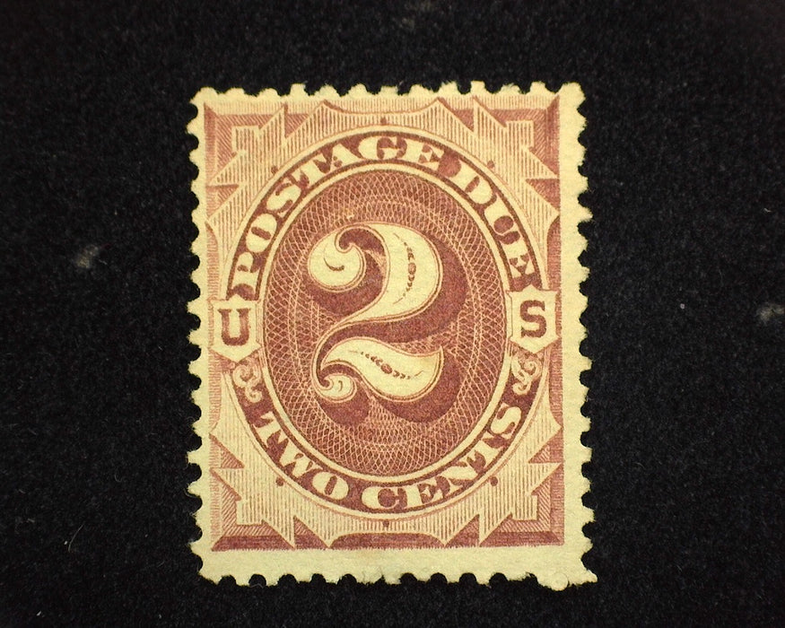 #J16 2 Cent Postage Due Mint F/VF No gum US Stamp