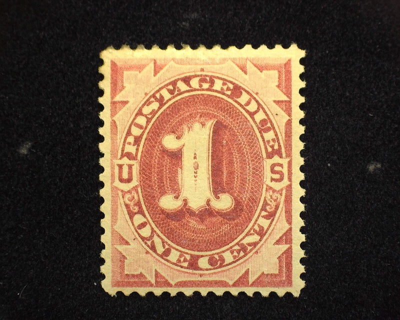 #J22 1c Postage Due Mint Vf/Xf LH - US Stamp