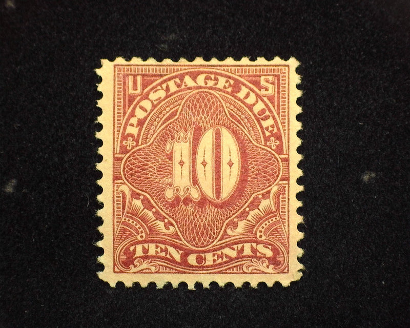 #J42 10c Postage Due. Mint F/VF LH - US Stamp