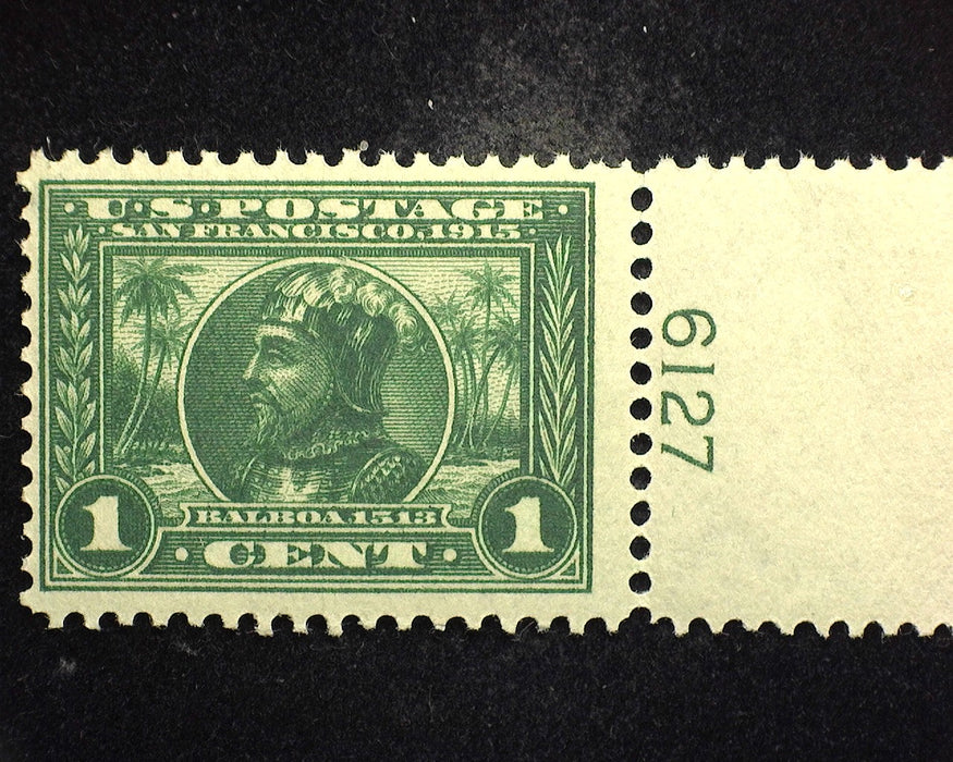 #397 1c Panama Pacific Fresh PL #single. Mint F/VF NH US Stamp