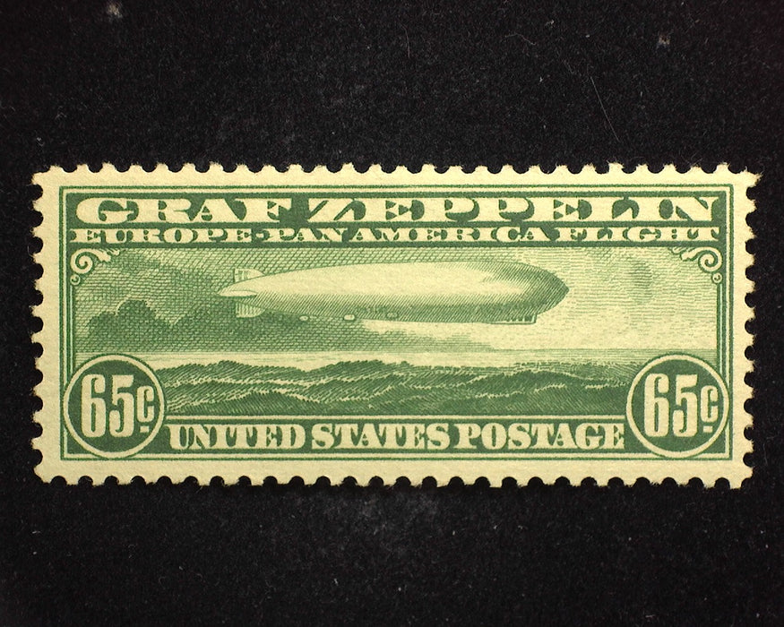 #C13 65c Graf Zeppelin Choice. Mint XF NH - US Stamp
