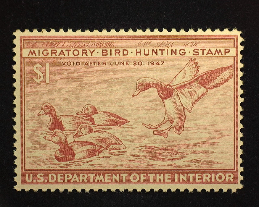 #RW13 1 Dollar Hunting Permit Mint F NH US Stamp