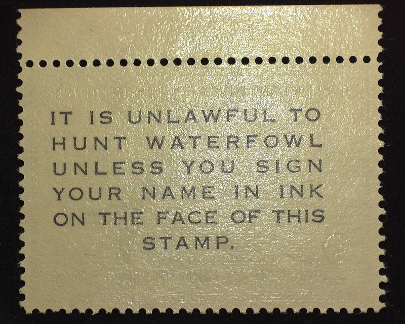 #RW23 $2.00 Hunting Permit Choice PL# single. Mint VF NH - US Stamp