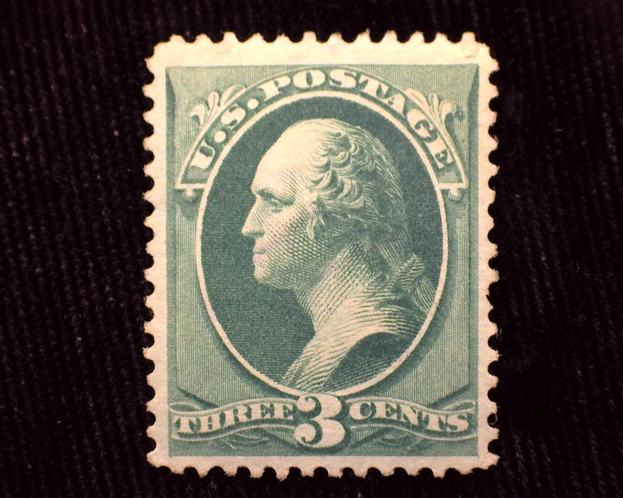 #207 Regummed and appears NH. Vibrant color. VF/XF Mint US Stamp