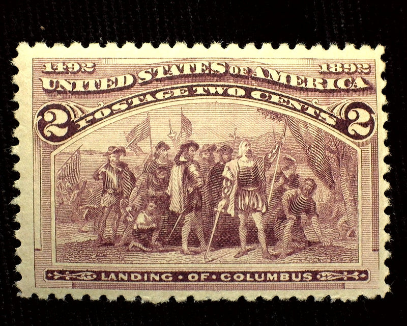 #231 2c Columbian Mint F/Vf NH - US Stamp