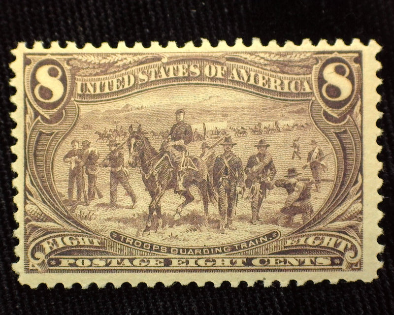 #289 8c Trans Mississippi Fresh and choice. Nice example of this difficult value. Mint VF NH - US Stamp