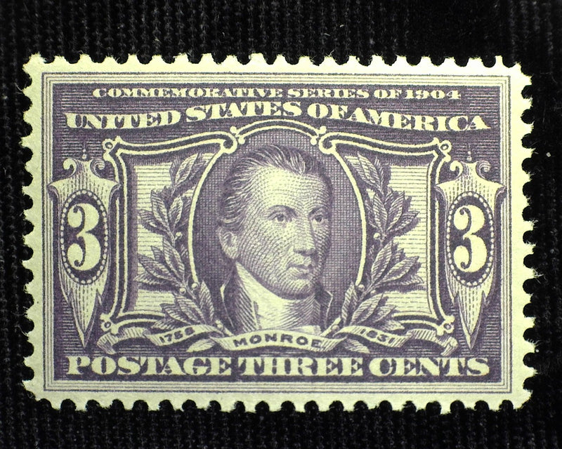 #325 3c Louisiana Purchase Mint Xf/Sup NH - US Stamp