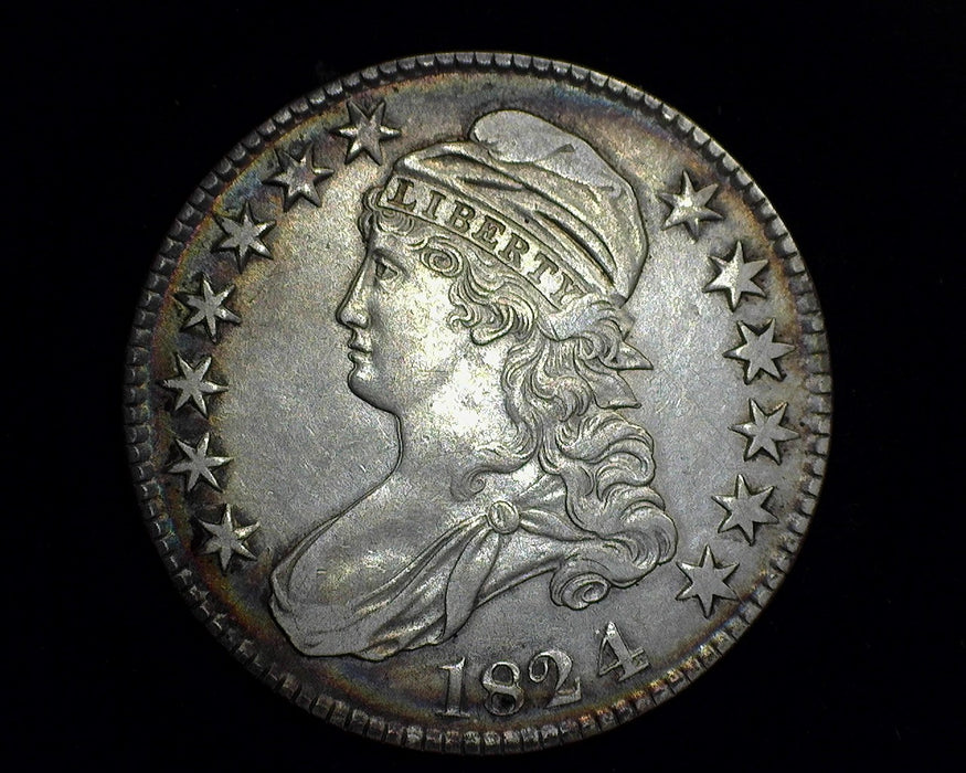 1824/1 Capped Bust Half Dollar XF/AU - US Coin