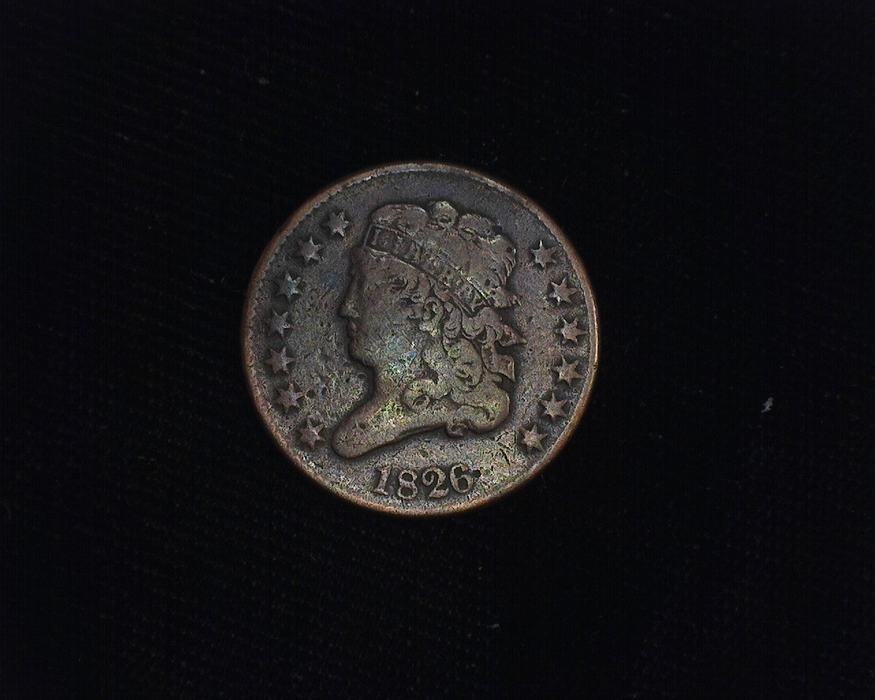 1825 Classic Head F Obverse - US Coin - Huntington Stamp and Coin
