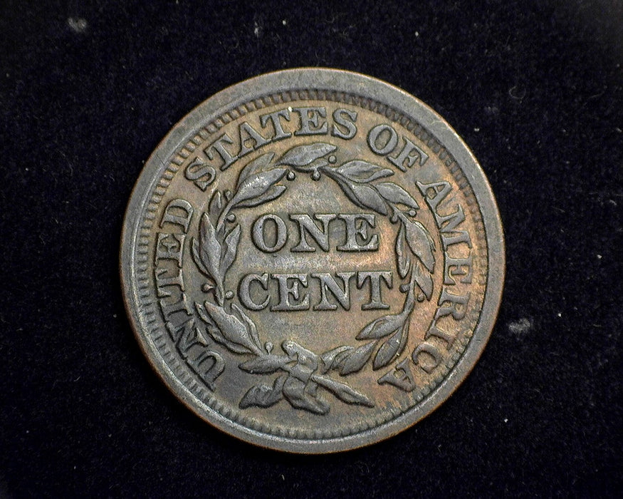 1848 Braided Hair Large Cent XF - US Coin