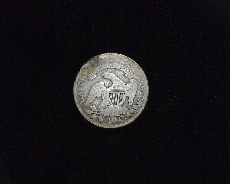 1835 Capped Bust VG Reverse - US Coin - Huntington Stamp and Coin