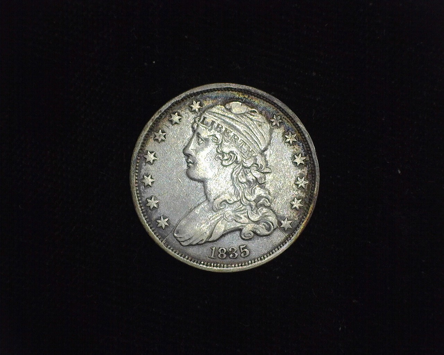1835 Capped Bust VF/XF Obverse - US Coin - Huntington Stamp and Coin