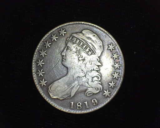 1819 Capped Bust F Obverse - US Coin - Huntington Stamp and Coin