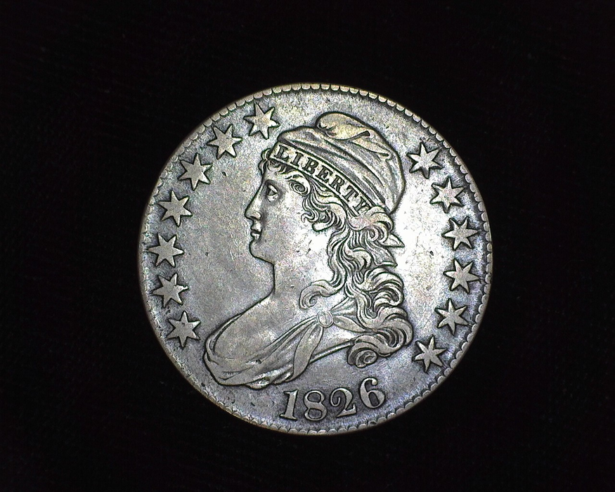 1826 Capped Bust XF Obverse - US Coin - Huntington Stamp and Coin