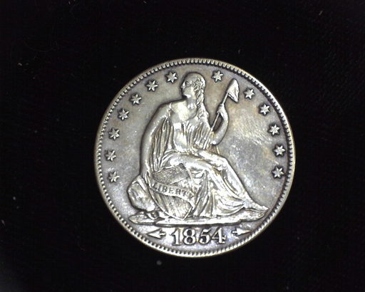 1854 O Liberty Seated XF Obverse - US Coin - Huntington Stamp and Coin
