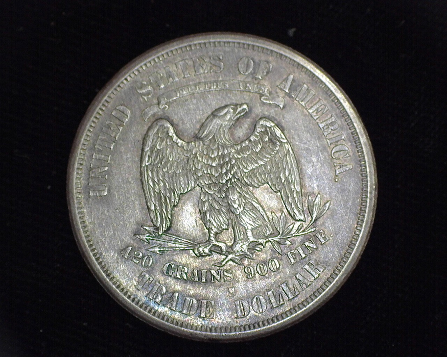 1875 S Trade AU Reverse - US Coin - Huntington Stamp and Coin