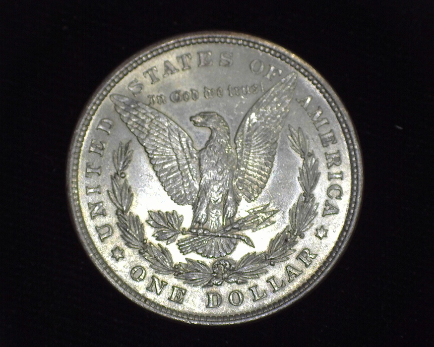 1878 Eight Feathers Morgan UNC MS-60 Reverse - US Coin - Huntington Stamp and Coin