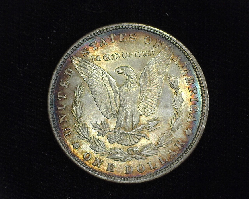 1879 Lovely toning. Morgan BU MS-64 Reverse - US Coin - Huntington Stamp and Coin