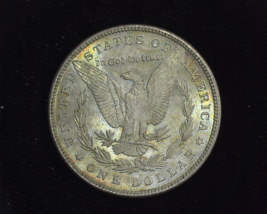 1880 Morgan BU MS-64 Reverse - US Coin - Huntington Stamp and Coin