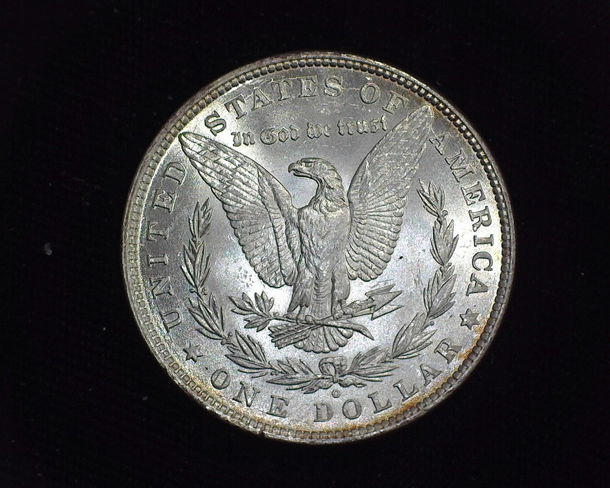 1880 O Morgan BU MS-63 Reverse - US Coin - Huntington Stamp and Coin