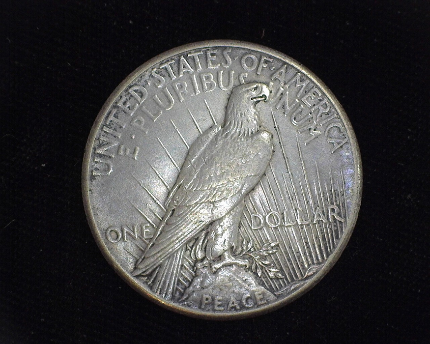 1928 Peace XF Reverse - US Coin - Huntington Stamp and Coin