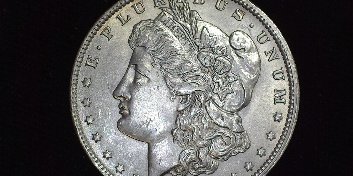 1886 Morgan Silver Dollar MS62モルガンダラー118 MS 62 Graded 1886