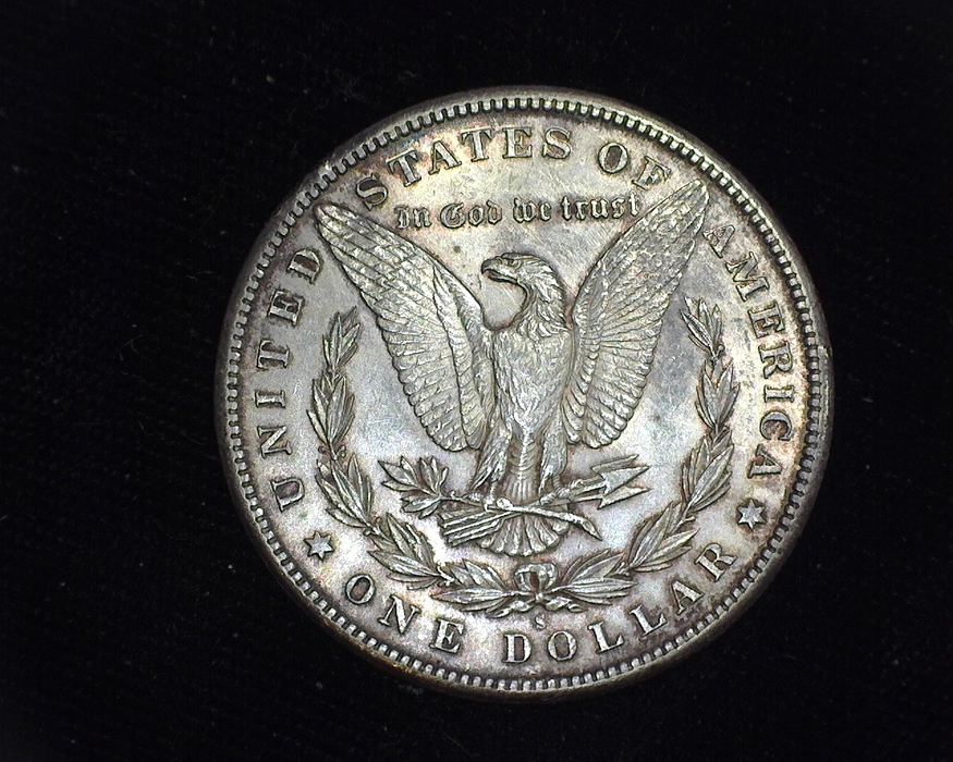 1887 S Morgan BU MS-63 Reverse - US Coin - Huntington Stamp and Coin