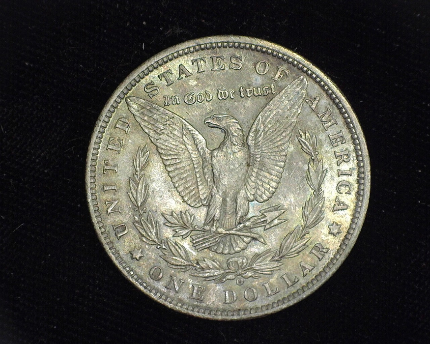 1889 O Morgan BU MS-63 Reverse - US Coin - Huntington Stamp and Coin