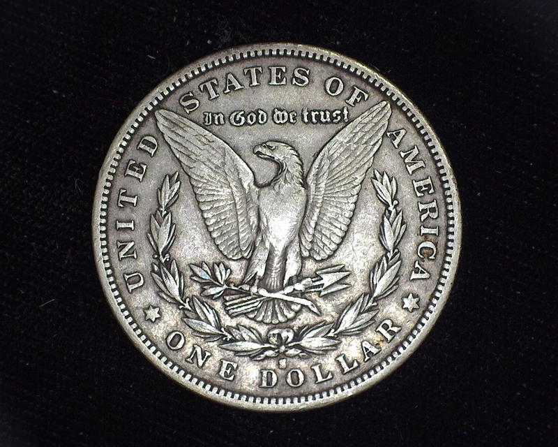1892 S Morgan VF Reverse - US Coin - Huntington Stamp and Coin