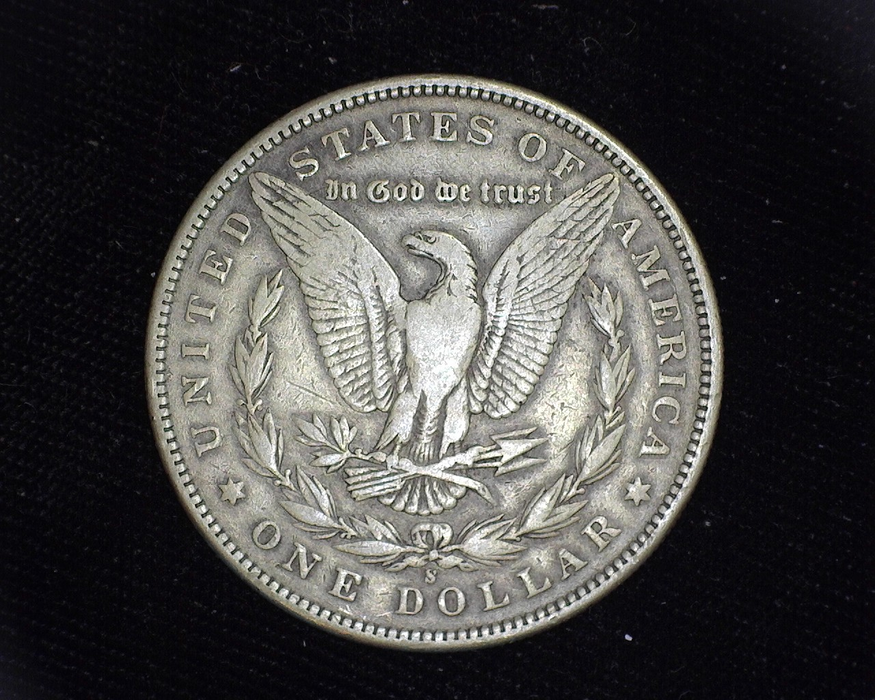 1895 S Morgan VF Reverse - US Coin - Huntington Stamp and Coin