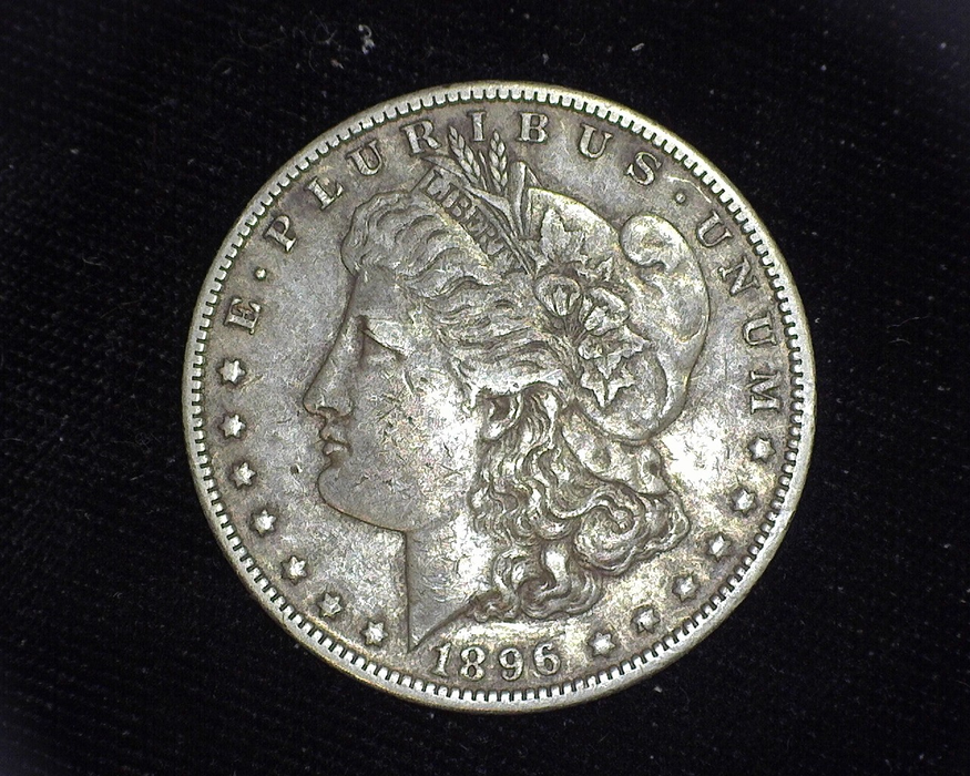 1896 O Morgan XF Obverse - US Coin - Huntington Stamp and Coin
