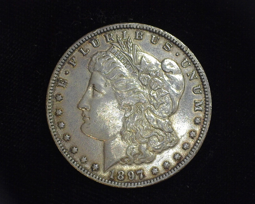 1897 O Morgan XF Obverse - US Coin - Huntington Stamp and Coin