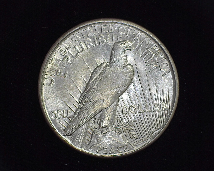 1921 Peace BU MS-63 Reverse - US Coin - Huntington Stamp and Coin
