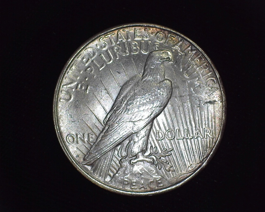 1922 D Peace BU MS-63 Reverse - US Coin - Huntington Stamp and Coin