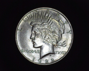 1922 D Peace BU MS-64 Obverse - US Coin - Huntington Stamp and Coin
