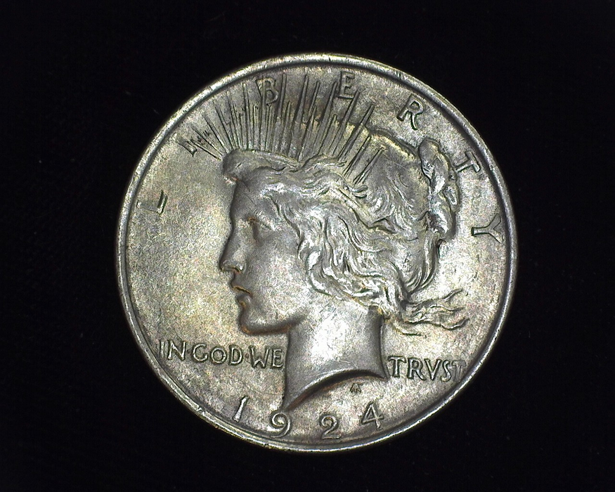 1924 Peace Dollar BU MS-64 - US Coin