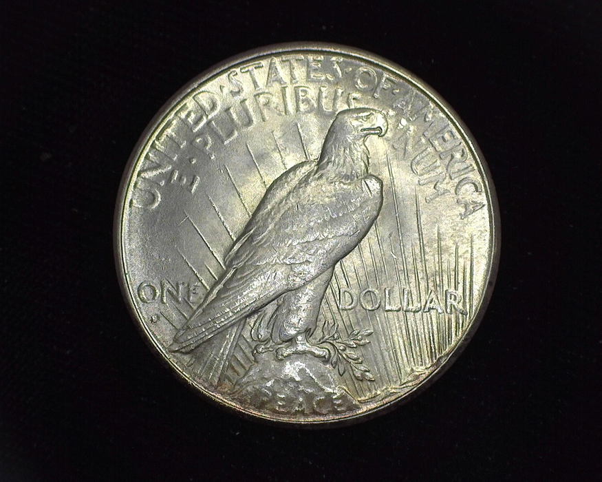 1928 S Peace BU MS-63 Choice. Reverse - US Coin - Huntington Stamp and Coin