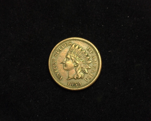 1859 Indian Head VF Obverse - US Coin - Huntington Stamp and Coin
